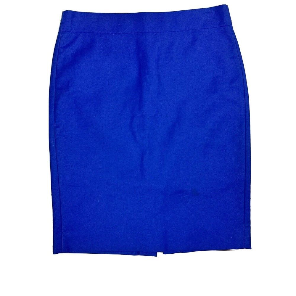 J.Crew no. 2 pencil skirt royal blue size 4